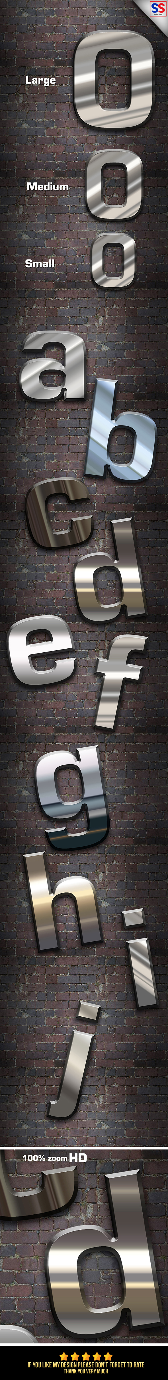 HD Metal Styles - Text Effects Styles