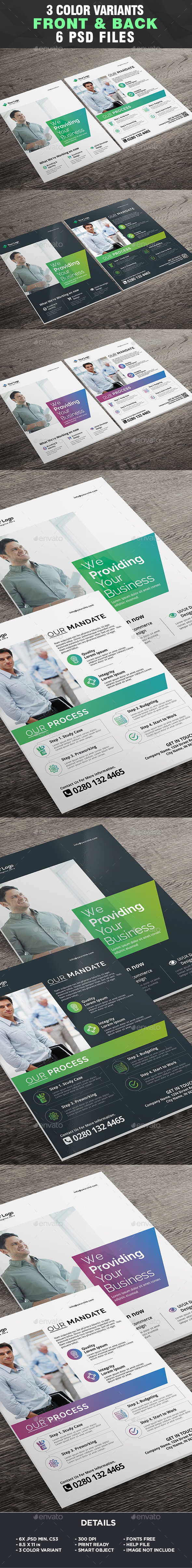 Corporate Business Flyer Template - Business Flyer Template - Corporate Flyers