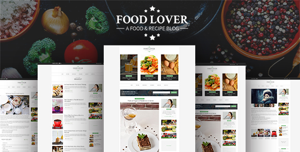 FOOD LOVER -PSD - ThemeForest 20156587