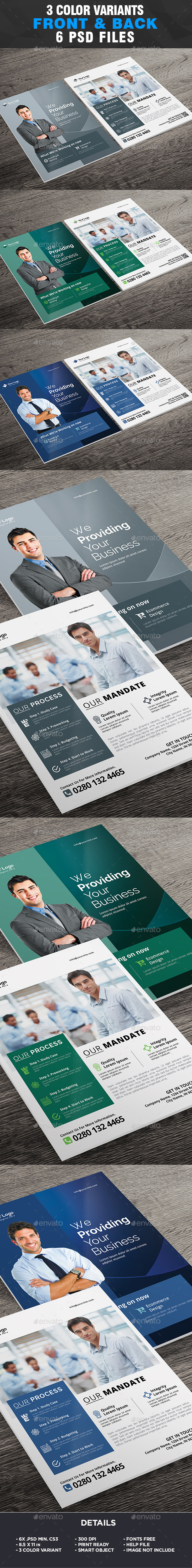 Corporate Business Flyer Template - Business Flyer Template - Corporate Flyers