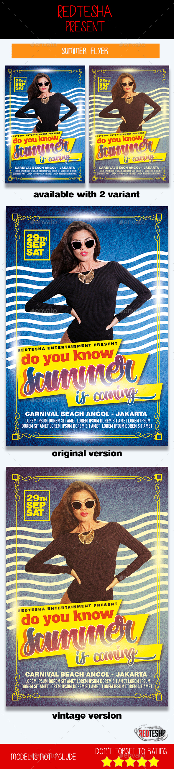 Summer Flyer - Flyers Print Templates
