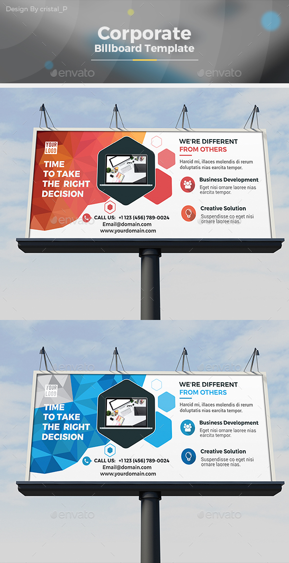 Billboard Template - Signage Print Templates