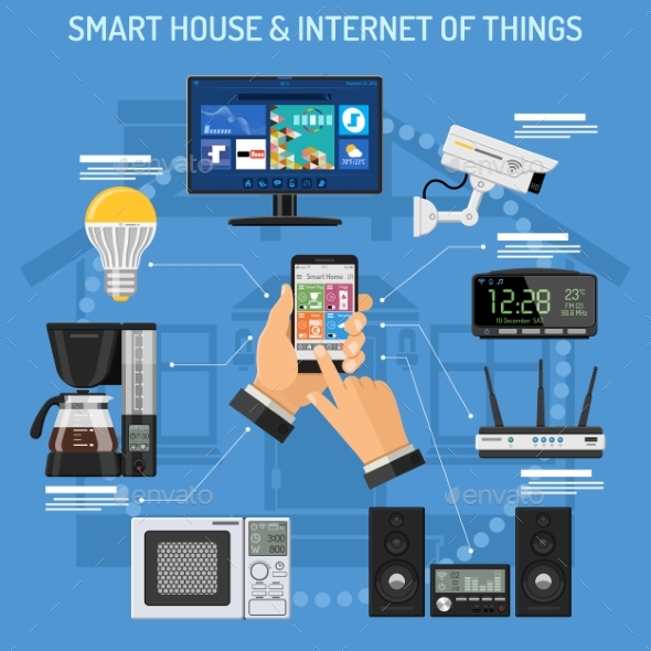 Smart House and Internet of Things - Communications Technology