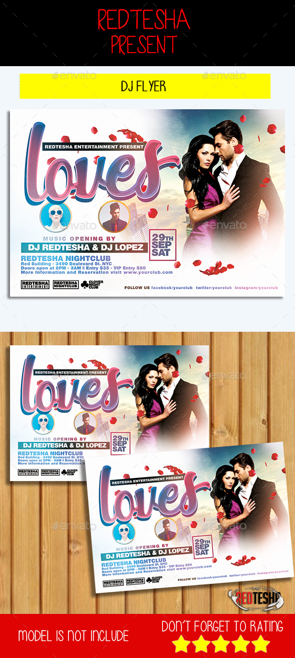 DJ Flyer - Clubs & Parties Events