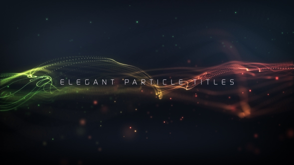 Elegant Particle Titles - VideoHive 20159683