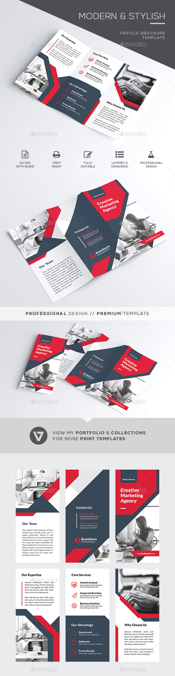 Trifold Brochure - Corporate Brochures
