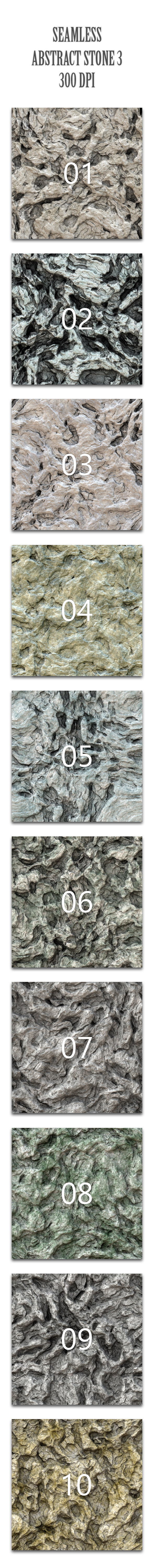 Seamless Abstract Stone 3 - Nature Textures / Fills / Patterns