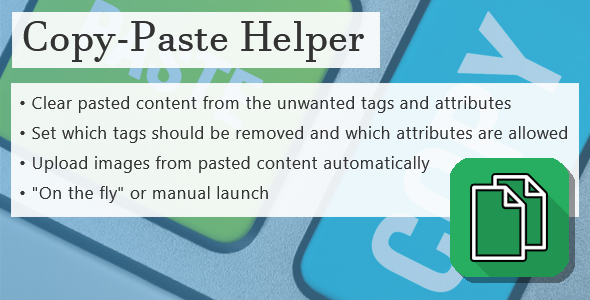 Copy-Paste Helper - CodeCanyon Item for Sale
