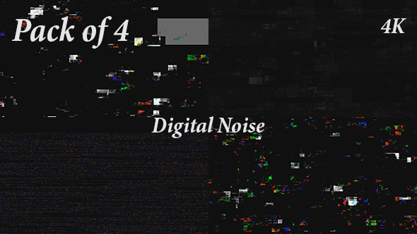 Digital Error Noise Backgrounds Pack