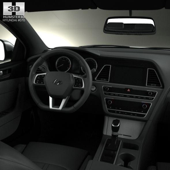 Hyundai Sonata Lf With Hq Interior 2014