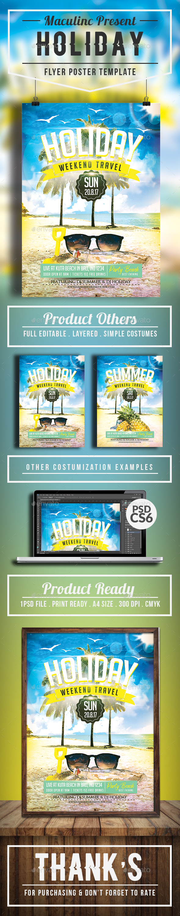 Holiday Flyer/Poster Vol.2 - Holidays Events