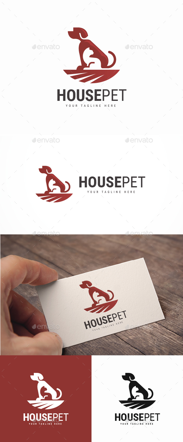 House Pet Logo - Animals Logo Templates