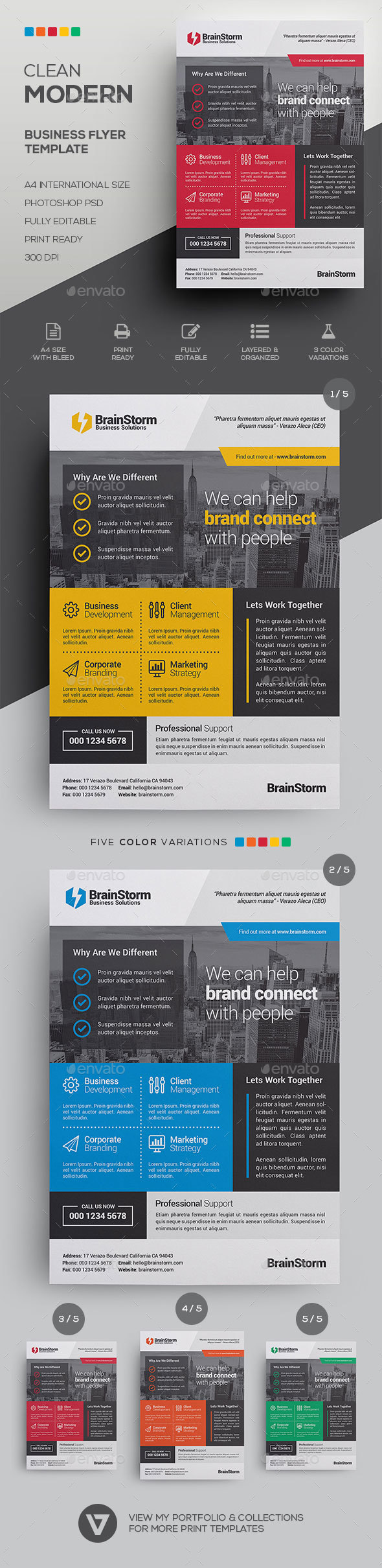 Corporate Flyer Template - Corporate Flyers