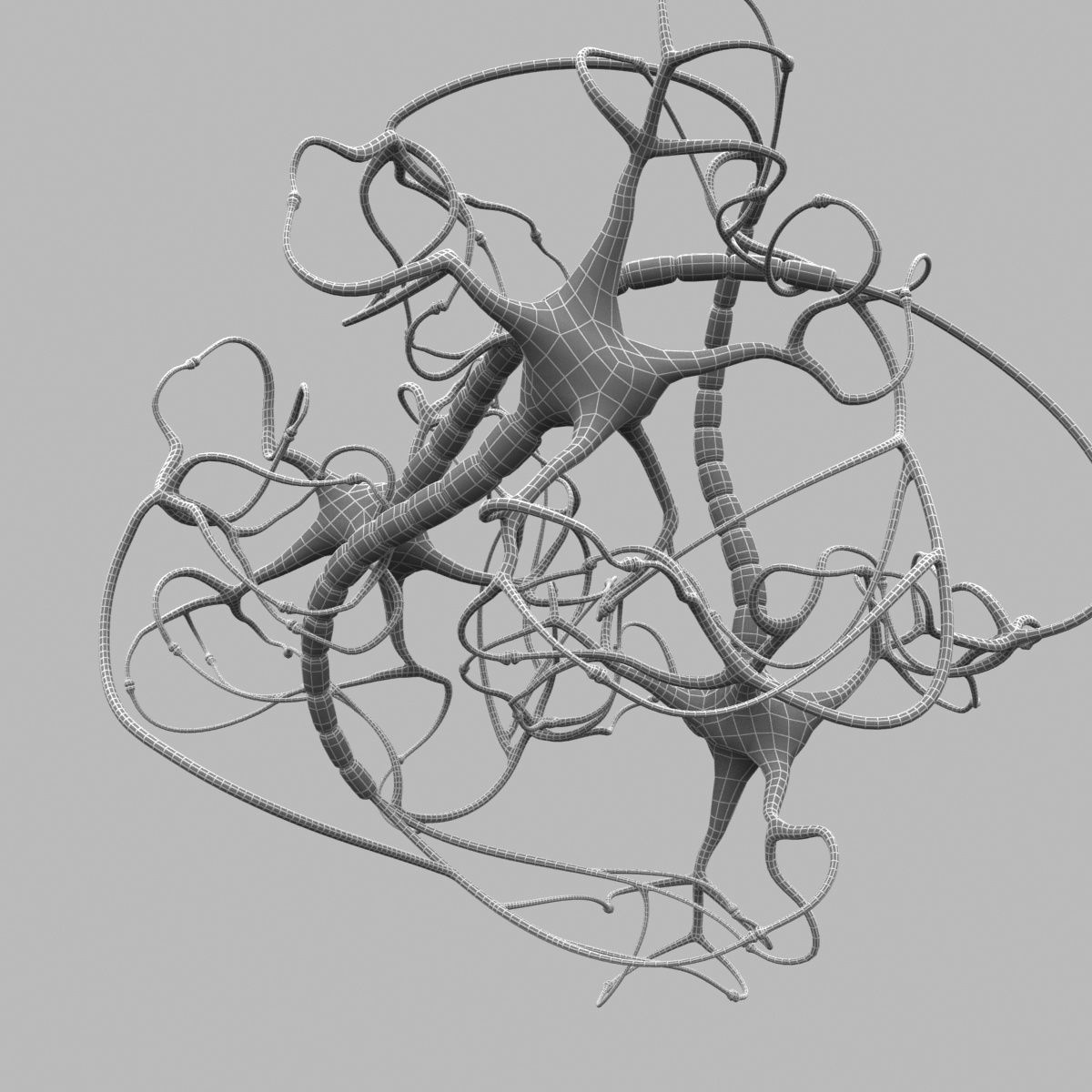 Neurons Closed Neural Network 3d Model By Eddiedie 3docean