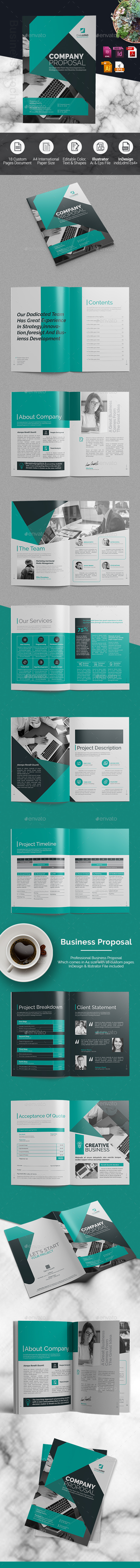 Business Proposal - Proposals & Invoices Stationery