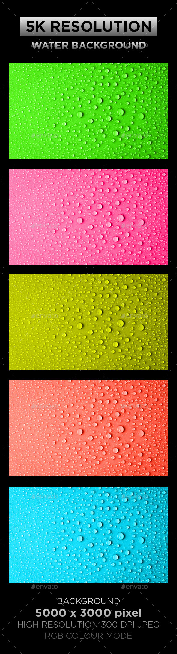 Water Texture Background 001 - Backgrounds Graphics