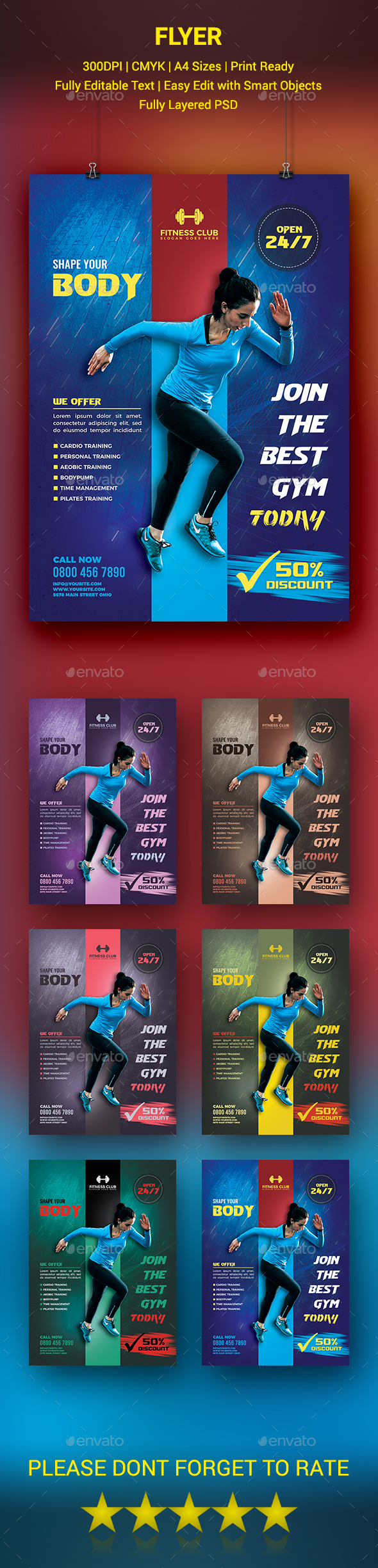 Fitness Flyer - Sports Events