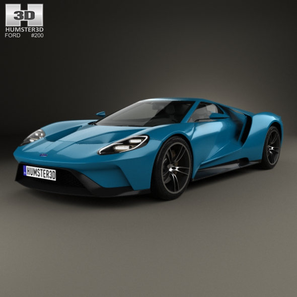 Ford GT 2017 - 3DOcean Item for Sale