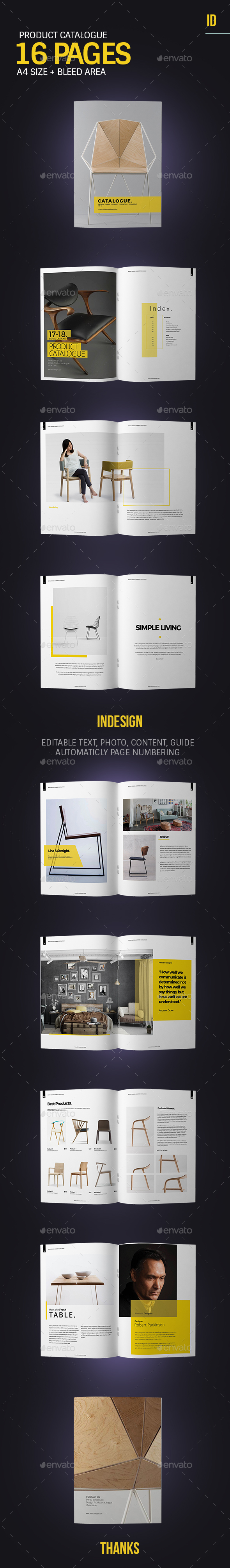 Product Catalogue/Brochure Template - Catalogs Brochures