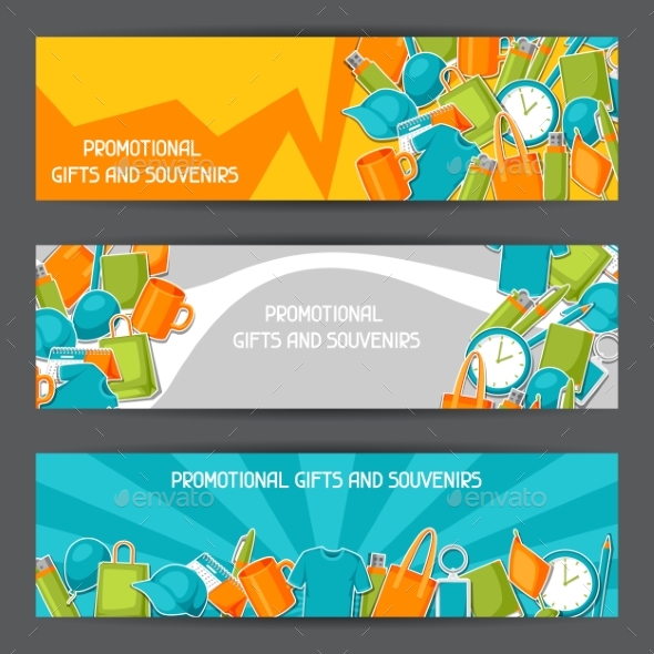 Advertising Banners with Promotional Gifts and - Retail Commercial / Shopping