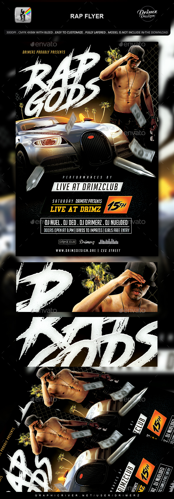 Rap Flyer - Events Flyers