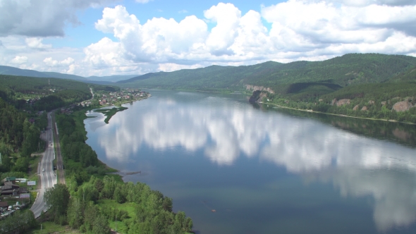 Yenisei River in the North