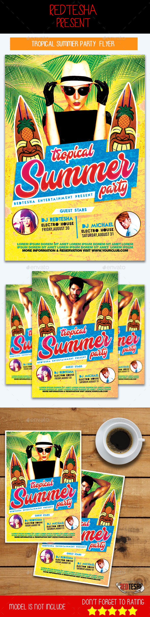 Tropical Summer Party - Clubs & Parties Events