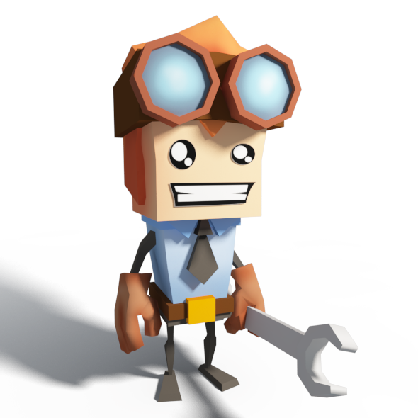 Minimal Engineer by dunpix | 3DOcean