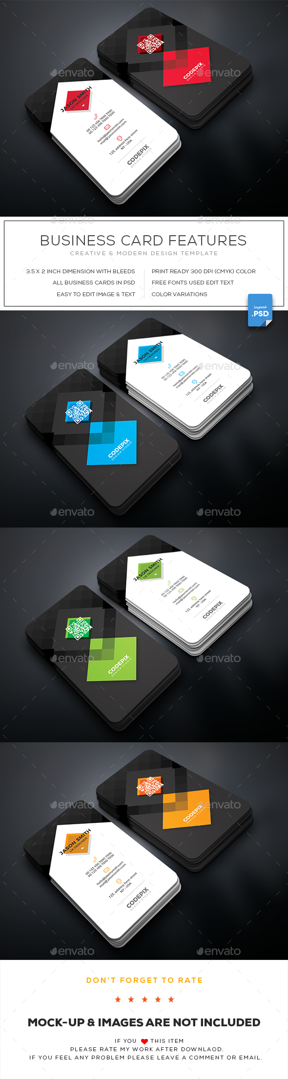 Business Card - Business Cards Print Templates