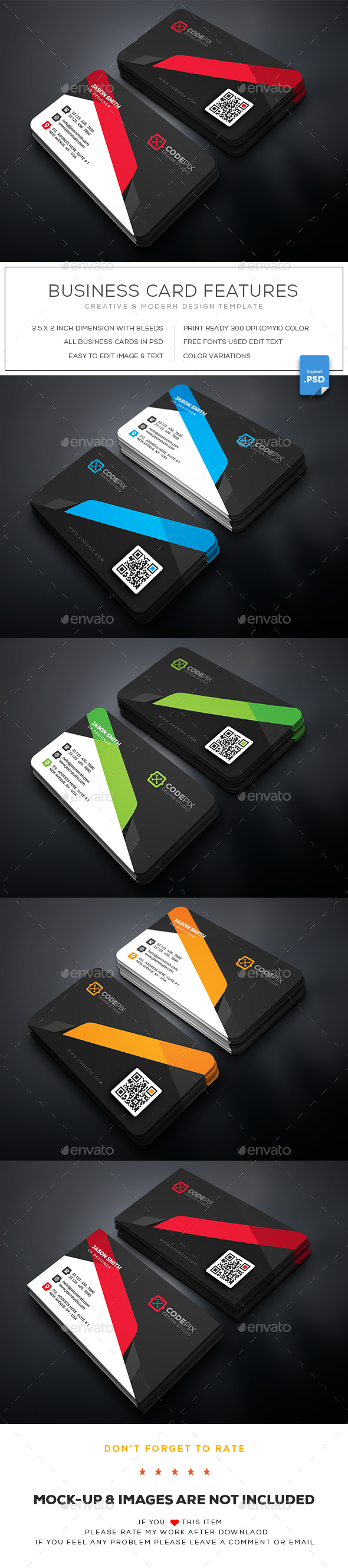 Business Card - Business Cards Print Templates