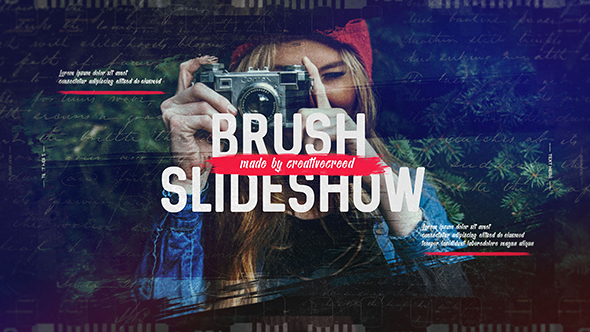 Brush SlideshowMemories Photo - VideoHive 20177141