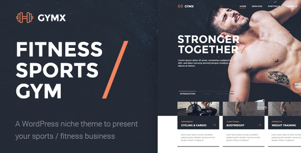 Gym X - Fitness, Gym & Sports WordPress Theme - Health & Beauty Retail