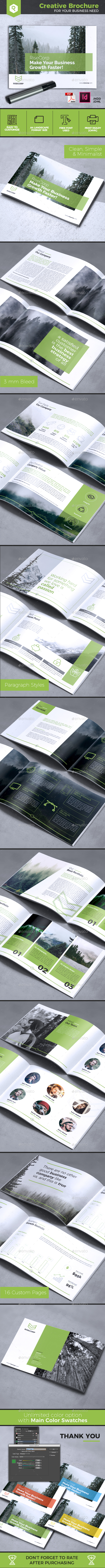 Creative Brochure Vol. 26 - A4 Landscape - Corporate Brochures