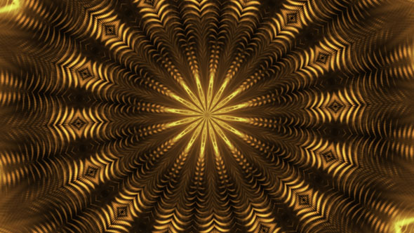 Golden Kaleidoscope