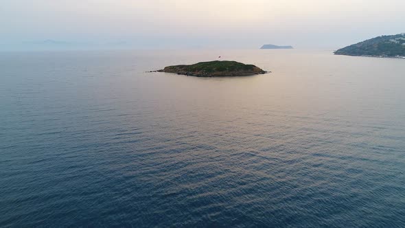Above the Pitta Island, Bodrum Turkey
