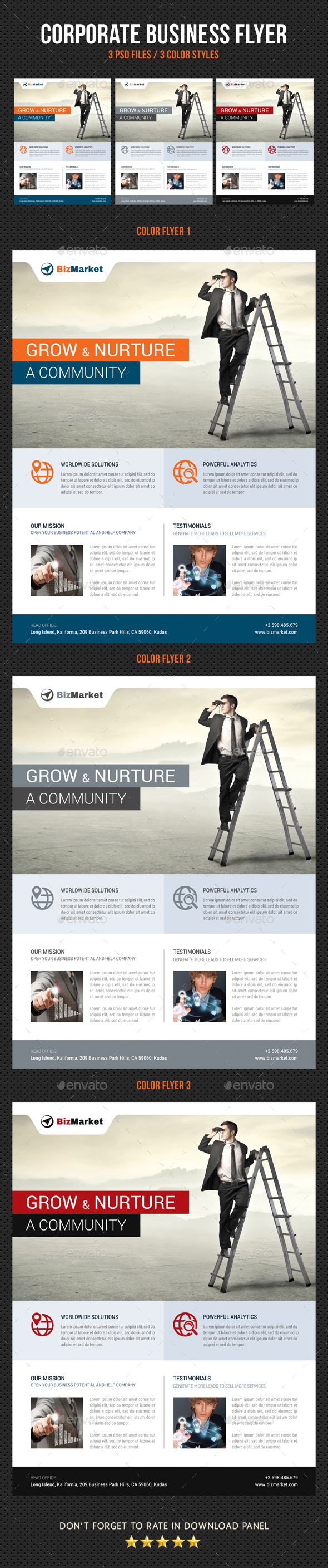 Corporate Business Flyer 20 - Corporate Flyers