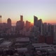 Hazy Sunrise View of Sydney City Central Business District - VideoHive Item for Sale