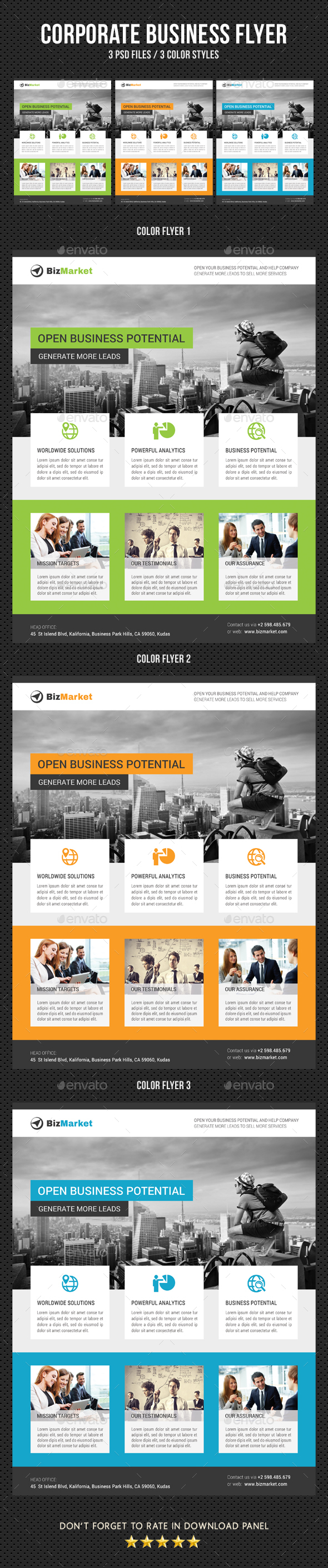 Corporate Business Flyer 21 - Corporate Flyers