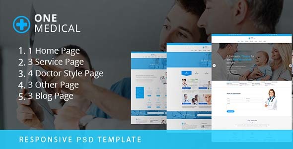 ONE Medical-PSD Template - PSD Templates