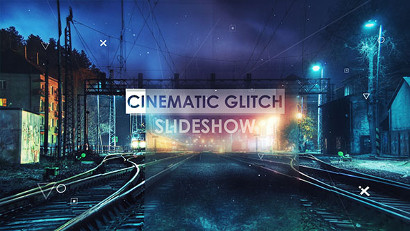 Cinematic Glitch Slideshow - VideoHive 20186752