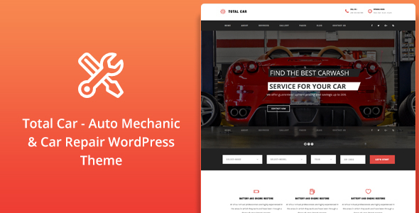 Total Car || Auto Mechanic & Car Repair WordPress Theme - Business Corporate