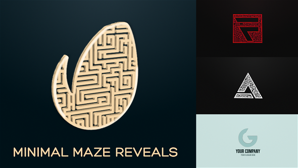 Minimal Maze Reveals - VideoHive 20187832