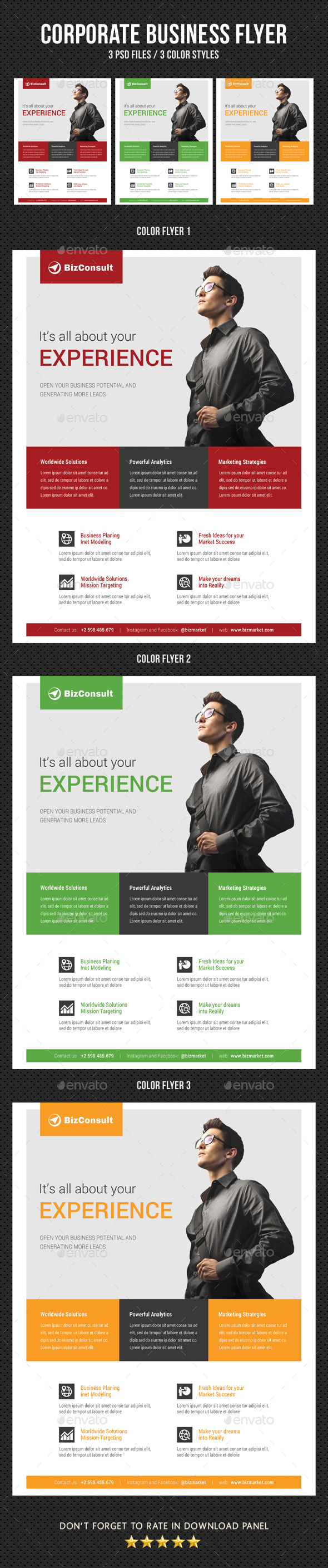 Corporate Business Flyer 25 - Corporate Flyers