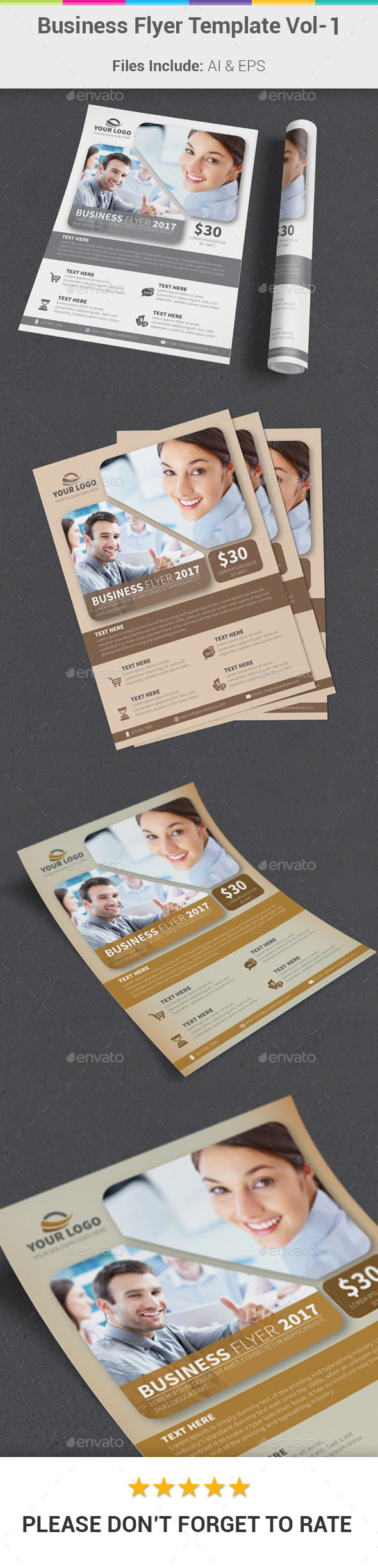 Business Flyer Template Vol-1 - Corporate Flyers