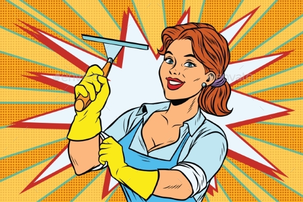 Cleaner with Squeegee Scraper Wiper for Cleaning - Industries Business