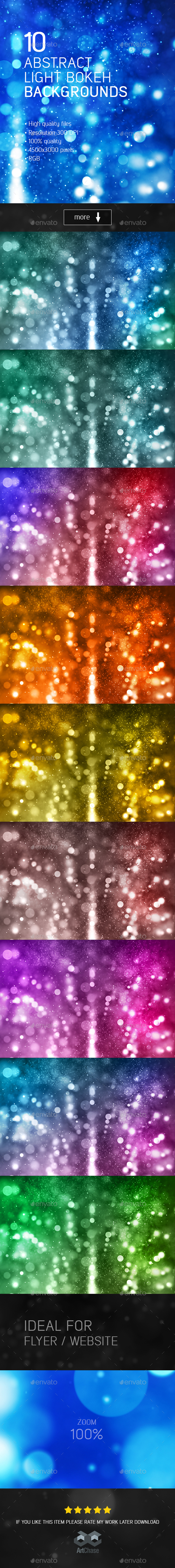 10 Abstract Light Bokeh Backgrounds - Abstract Backgrounds