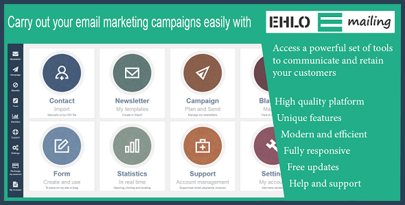 EHLO Mailing - Email Marketing & Marketing Automation Software - CodeCanyon Item for Sale