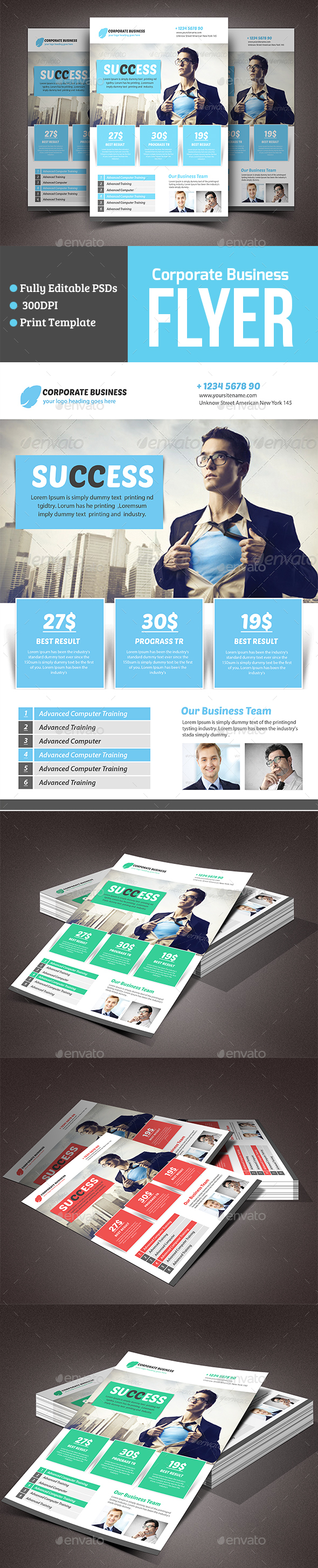 Modern Business Flyer - Corporate Flyers