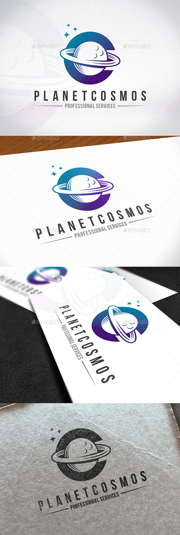 Planet Cosmos Logo Template - Symbols Logo Templates
