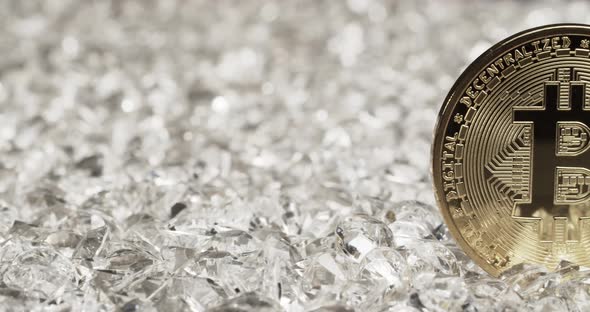 Bitcoin Among Diamond Gemstones